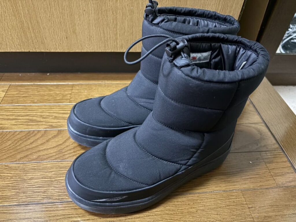 私が実際に購入してよかったスノーブーツの写真
