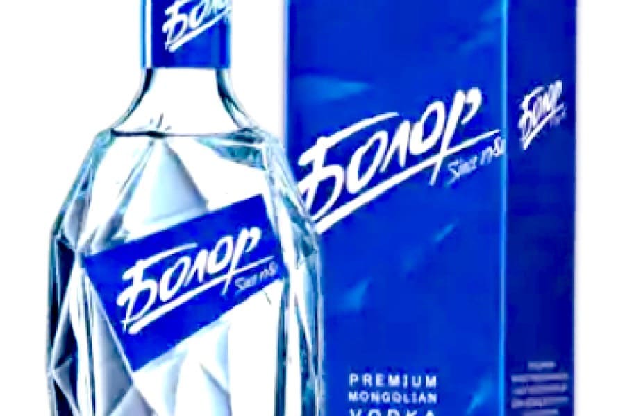 モンゴルのお酒BOLOR（ボロル）の写真
